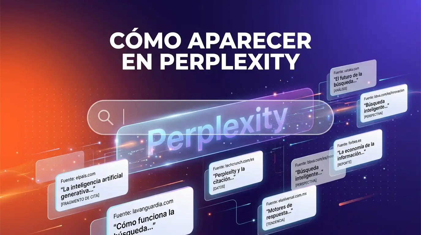 Como aparecer en Perplexity guia completa